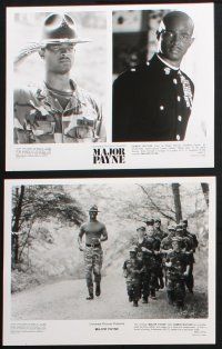 9c513 MAJOR PAYNE presskit w/ 18 stills '95 directed by Nick Castle, Damon Wayans scares cadets!