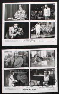 9c879 MAN ON THE MOON presskit w/ 5 stills '99 Milos Forman, Jim Carrey as Andy Kaufman on stage!