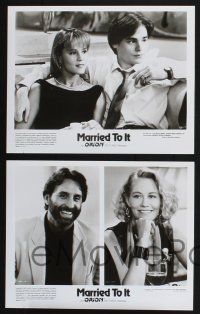 9c580 MARRIED TO IT presskit w/ 11 stills '91 Beau Bridges, Channing, Mary Stuart Masterson