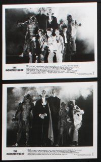 9c614 MONSTER SQUAD presskit w/ 10 stills '87 Dracula & The Mummy, all the horror greats!