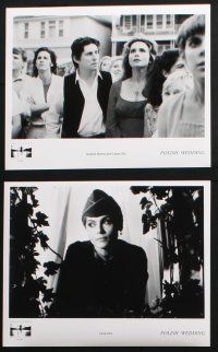 9c945 POLISH WEDDING presskit w/ 4 stills '98 Lena Olin, Gabriel Byrne, Claire Danes