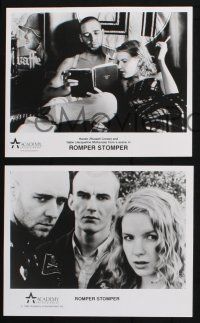 9c998 ROMPER STOMPER presskit w/ 2 stills '93 early Russell Crowe as skinhead in Australia!