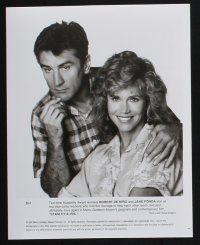 9c715 STANLEY & IRIS presskit w/ 8 stills '89 Robert De Niro, Jane Fonda, directed by Martin Ritt!