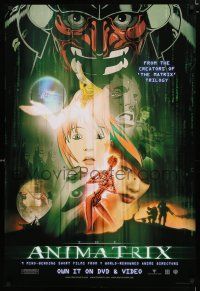 9e748 ANIMATRIX video poster '03 animation directed by Peter Chung & Andy Jones
