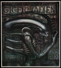 9e455 ALIEN 20x22 special '90s Ridley Scott sci-fi classic, cool H.R. Giger art of monster!