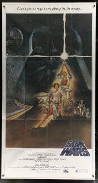 9h003 STAR WARS 3sh '77 George Lucas classic sci-fi epic, great art by Tom Jung!