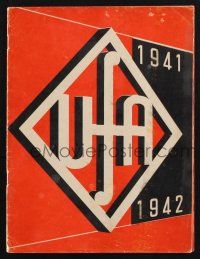 9h256 UFA 1941-42 German campaign book '41 info about Nazi era movies & newsreels during WWII!