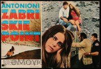 9j431 ZABRISKIE POINT Italian photobusta '70 Michelangelo Antonioni's strange movie about teen sex