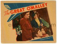 9j163 GREAT O'MALLEY LC '37 Ann Sheridan smiles at Humphrey Bogart hugging young Sybil Jason!