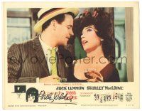 9j125 IRMA LA DOUCE signed LC #6 '63 by Billy Wilder, c/u of Jack Lemmon romancing Shirley MacLaine!