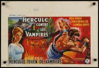 9k258 HERCULES IN THE HAUNTED WORLD Belgian '64 Mario Bava, an all new height in fright & might!