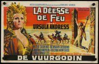 9k297 SHE Belgian '65 Hammer fantasy, image of sexy Ursula Andress, who must be possessed!