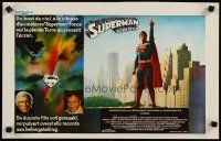9k299 SUPERMAN Belgian '78 comic book hero Christopher Reeve, Gene Hackman