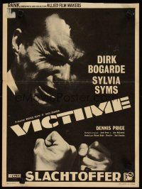 9k310 VICTIM Belgian '61 homosexual Dirk Bogarde is blackmailed, directed by Basil Dearden!