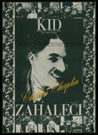 9k323 KID Czech 23x33 R74 Charlie Chaplin, Jackie Coogan, wonderful different images!