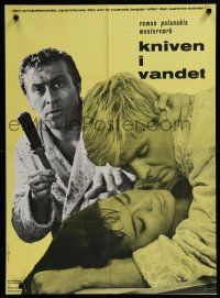 9k802 KNIFE IN THE WATER Danish '62 Roman Polanski's Noz w Wodzie, cool artwork by Hibner!