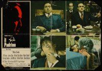 9k438 GODFATHER Italian photobusta '72 Coppola directed, Marlon Brando & Pacino + action images!
