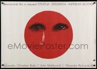 9k501 EMPIRE OF THE SUN Polish 27x38 '89 Stephen Spielberg, 1st Christian Bale, Pagowski art!