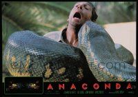 9k125 ANACONDA set of 4 Spanish '97 Jon Voight, Jennifer Lopez, Eric Stoltz, giant snakes!