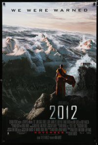 9m008 2012 advance DS 1sh '09 John Cusack, Chiwetel Eliofor, Amanda Peet, the end of the world!