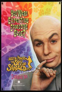 9m073 AUSTIN POWERS: THE SPY WHO SHAGGED ME teaser 1sh '97 Mike Myers as Dr. Evil!
