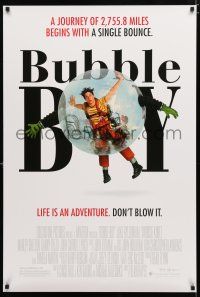 9m160 BUBBLE BOY DS 1sh '01 great image of Jake Cyllenhaal in plastic bubble!