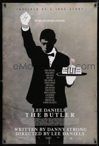 9m166 BUTLER advance DS 1sh '13 cool artwork of Forest Whitaker in title role!