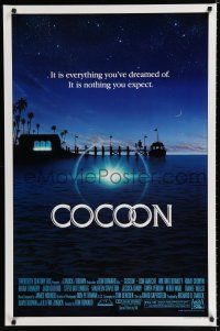9m190 COCOON 1sh '85 Ron Howard classic, Don Ameche, Wilford Brimley, Tahnee Welch