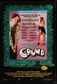 9m208 CRUMB 1sh '95 underground comic book artist and writer, Robert Crumb!