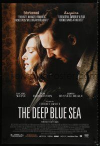 9m231 DEEP BLUE SEA DS 1sh '11 Rachel Weisz, Tom Huddleston, Simon Russel Beale!