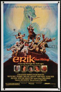 9m268 ERIK THE VIKING 1sh '89 Tim Robbins in the title role, John Cleese, Eartha Kitt, Rooney!