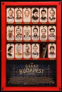 9m341 GRAND BUDAPEST HOTEL style B int'l advance DS 1sh '14 Wes Anderson directed!