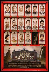 9m342 GRAND BUDAPEST HOTEL style C int'l advance DS 1sh '14 Wes Anderson directed!