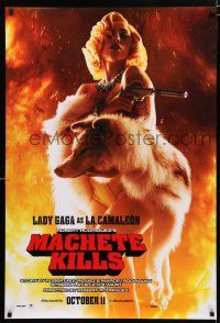 9m478 MACHETE KILLS teaser DS 1sh '13 image of sexy Lady Gaga as La Camaleon!