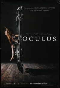 9m560 OCULUS teaser DS 1sh '13 Karen Gillan, Katee Sackhoff, you see what it wants you to see!