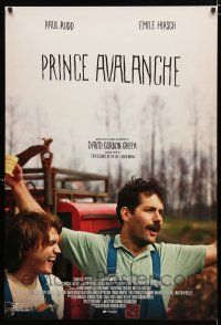 9m609 PRINCE AVALANCHE DS 1sh '13 cool image of Paul Rudd, Emile Hirsch!