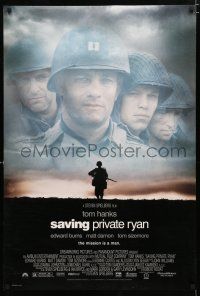 9m663 SAVING PRIVATE RYAN DS 1sh '98 Steven Spielberg, Tom Hanks, Tom Sizemore, Matt Damon