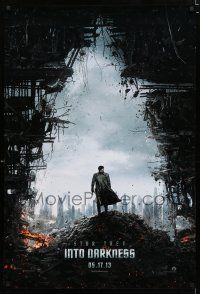 9m713 STAR TREK INTO DARKNESS teaser DS 1sh '13 cool image of rubble & Benedict Cumberbatch!
