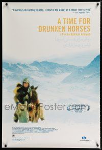 9m766 TIME FOR DRUNKEN HORSES DS 1sh '00 Nezhad Ekhtiar-Dini, Iranian melodrama!