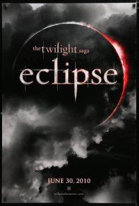 9m797 TWILIGHT SAGA: ECLIPSE teaser DS 1sh '10 Kristen Stewart, Robert Pattinson, Lautner!