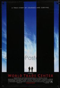 9m835 WORLD TRADE CENTER advance DS 1sh '06 Oliver Stone, Nicholas Cage, Maggie Gyllenhaal, 9-11