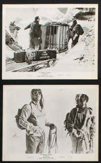 9p433 ABOMINABLE SNOWMAN OF THE HIMALAYAS 12 8x10 stills '57 Peter Cushing, man-beast of Tibet!
