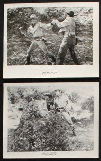 9p397 ADVENTURES OF WILD BILL HICKOK 14 TV 8x10 stills '51 great images of Guy Madison, Devine!
