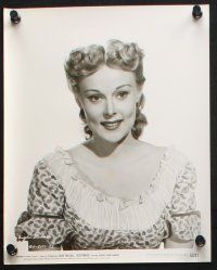 9p666 ANGELA STEVENS 6 8x10 stills '50s portraits of the actress from Desperado and Utah Blaine!