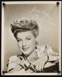 9p774 ANN SHERIDAN 4 8x10 stills '50s cool close up and full-length portraits of the sexy actress!