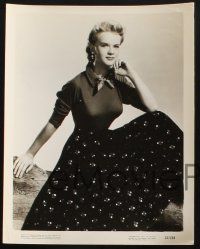 9p848 ANNE FRANCIS 3 8x10 stills '55 cool images of young actress from Blackboard Jungle!