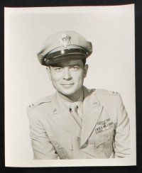 9p720 ARTHUR FRANZ 5 8x10 stills '50s close up and full-length portraits from mostly military roles