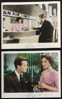 9p050 STOPOVER TOKYO 10 color 8x10 stills '57 images of sexy young Joan Collins & spy Robert Wagner