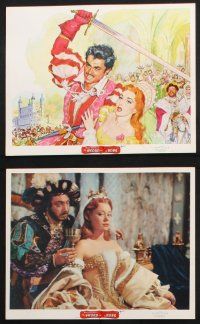 9p022 SWORD & THE ROSE 12 color 8x10 stills '53 Disney, Richard Todd, Michael Gough, dancing!