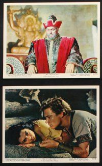9p024 TARTARS 12 color 8x10 stills '61 Victor Mature & Orson Welles, sexy Liana Orfei!